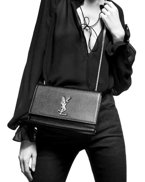 ysl kate all black|KATE SMALL IN GRAIN DE POUDRE EMBOSSED .